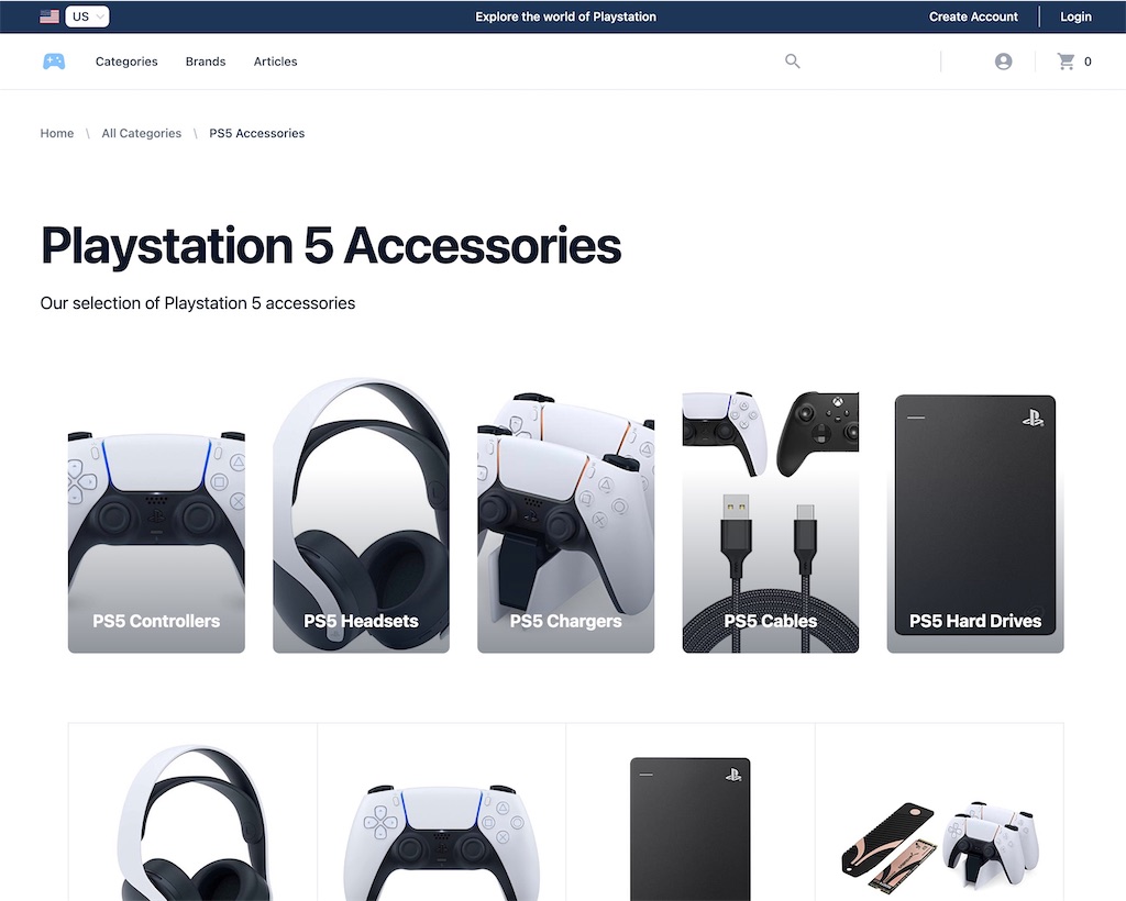Playstation 5 Store screenshot